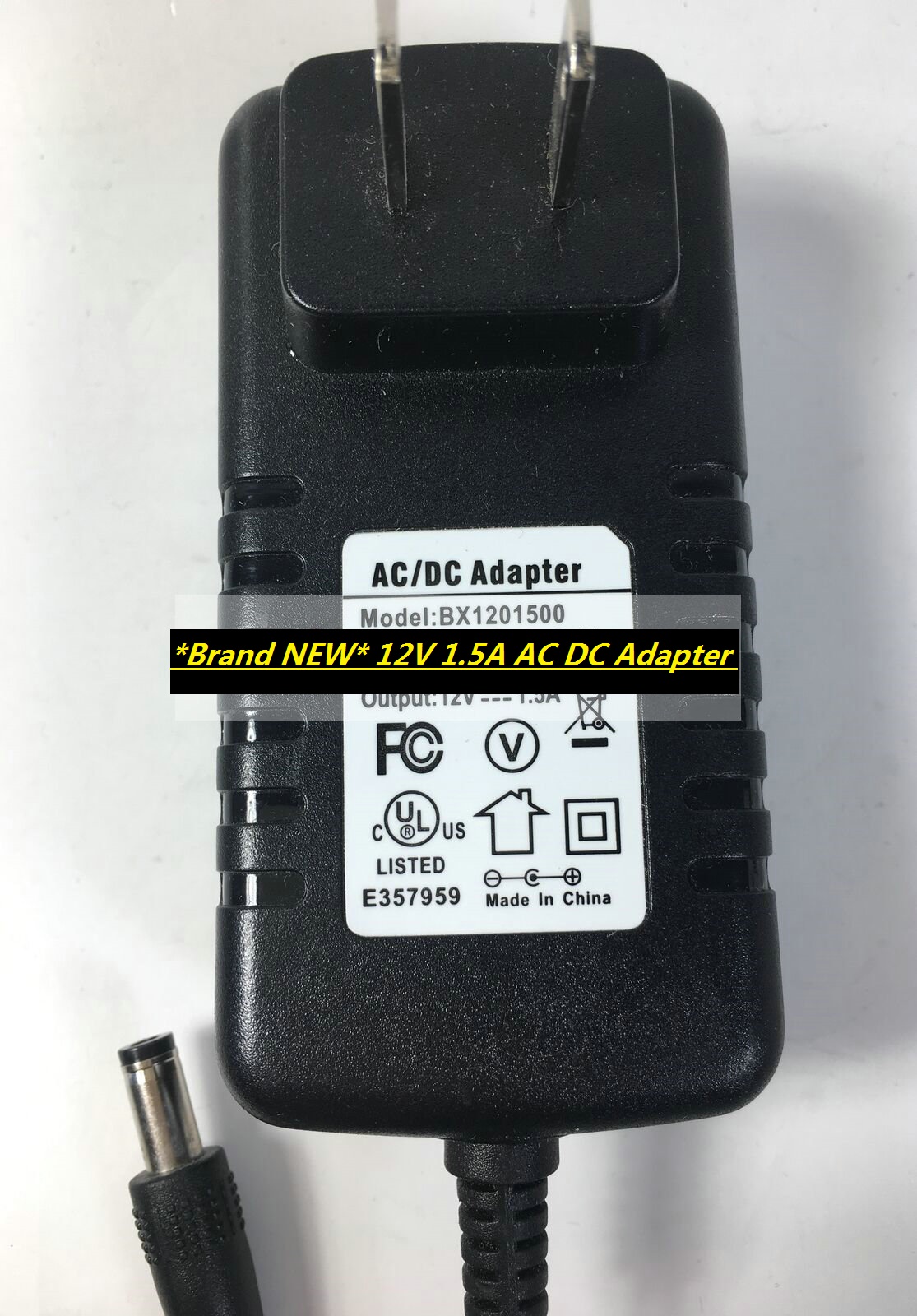 *Brand NEW* BX1201500 12V 1.5A AC DC Adapter Power Supply